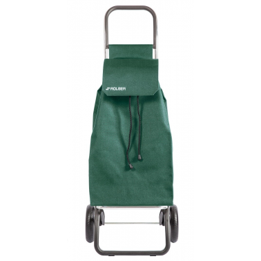 SAQ055 CARRO COMPRA SAQUET LN 2 RUEDAS VERDE ROLSER