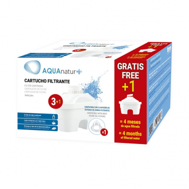 TMFIL104+ FILTROS DE JARRA PARA BRITA 3+1 + ADAPTADOR