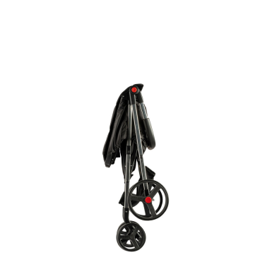 BAS001 CARRO COMPRA BASKET POLAR PLEGABLE 4 RUEDAS NEGRO ROLSER