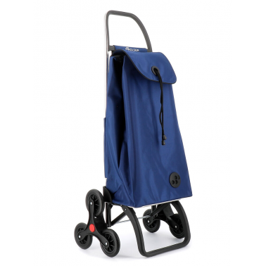 IMX303 CARRO COMPRA I-MAX MF 6 RUEDAS SUBE ESCALERAS AZUL KLEIN ROLSER