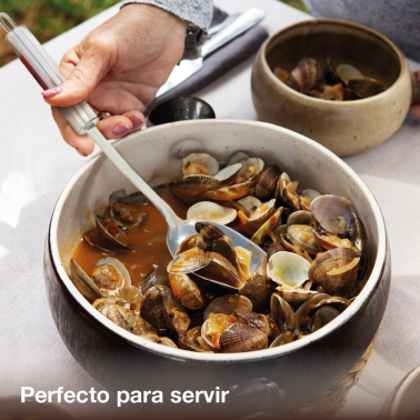 401045054 CUCHARA ACERO INOX 32cm VASSARY