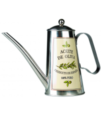 705005 ACEITERA OLIVA 0,5L ACERO INOX 18/10 IBILI