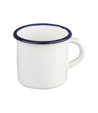 903008 POTE ESMALTADO 8cm BLANCA IBILI