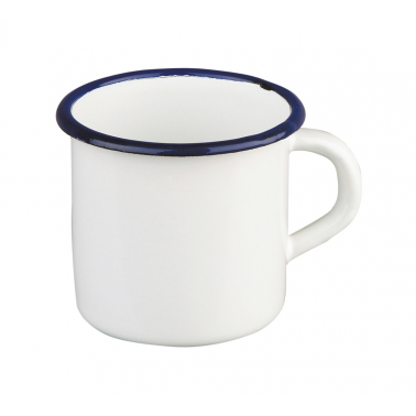 903008 POTE ESMALTADO 8cm BLANCA IBILI