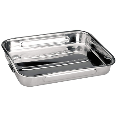 651830 RUSTIDERA INOXIDABLE 31x24cm CON ASAS IBILI