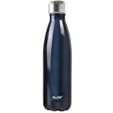 758450B 0,5L BOTELLA TERMO INOX AZUL IBILI