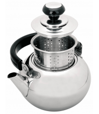 610109 CAFETERA PAVA CON FILTRO 0,9L INOX IBILI