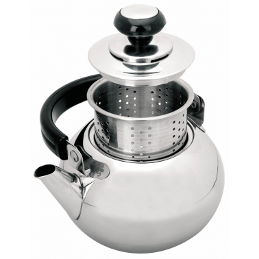 610109 CAFETERA PAVA CON FILTRO 0,9L INOX IBILI