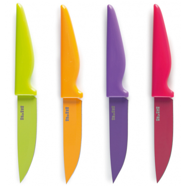 797500 CUCHILLO MULTIUSOS C/FUNDA COLORES 20cm IBI