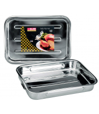 651840 RUSTIDERA CON ASAS INOX 43x31cm IBILI