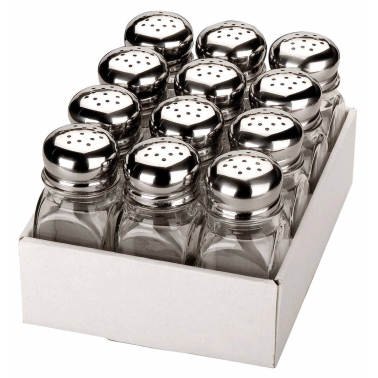 755100 SALERO DE ACERO Y CRISTAL 75ml IBILI