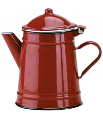 910210 CAFETERA CONICA ROJA 1L IBILI