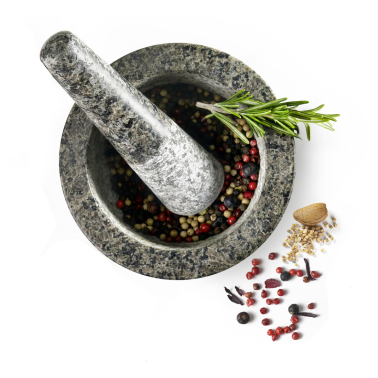 780410 MORTERO DE GRANITO 13x8cm IBILI