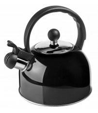 610425N HERVIDOR SILBANTE INOXIDABLE NEGRO IBILI
