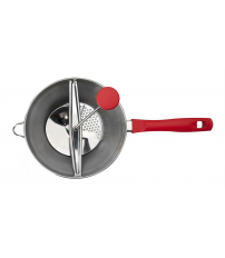 742420 PRENSAPURES LUXE CON 3 DISCOS 20cm IBILI