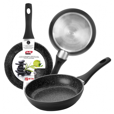 440028 SARTEN ALUMINIO INDUCCION NATURA ø28cm IBILI