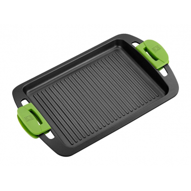 A401540 PLANCHA CON RAYAS ALUM 41x28,8cm PRIOR BRA