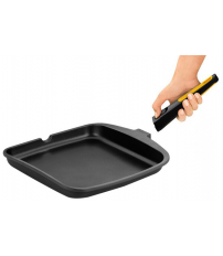 A481328 ASADOR GRILL LISO FAST CLICK  Ø28cm BRA