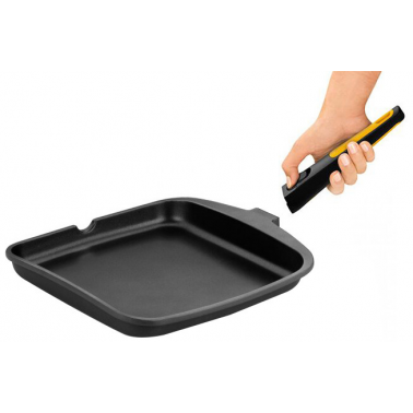 A481328 ASADOR GRILL LISO FAST CLICK  Ø28cm BRA