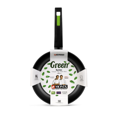 M481228 SARTEN ALUMINIO FORJADO GREEN ø28cm MONIX