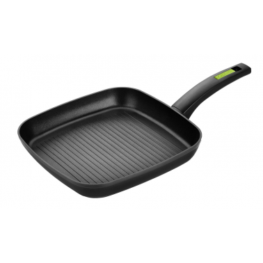 M481231 GRILL C/RAYAS ALUMINIO FORJADO GREEN 28cm