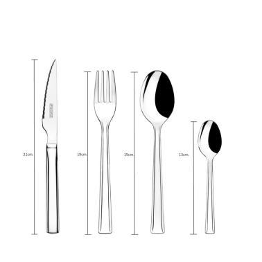 M180974 SET 24 CUBIERTOS C/CHULETERO EUROPA MONIX