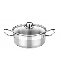 A340337 CACEROLA C/TAPA CRISTAL ø30cm PROFESIONAL