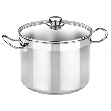 A343935 OLLA C/TAPA CRISTAL ø24cm 8,5L PROFESIONAL