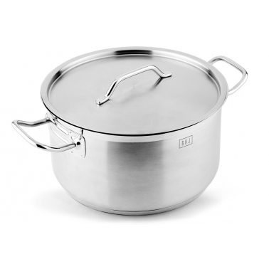 04043904 CACEROLA PREMIUM CON TAPA INOX 18/10 28x10cmBOJ