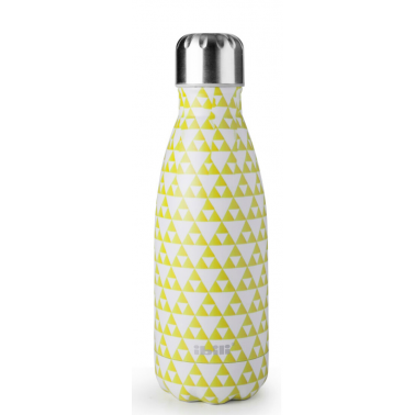 758435U BOTELLA TERMO DOBLE PARED 0,35L MOSAIC LEMON