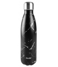 758450E BOTELLA TERMO DOBLE PARED 0,5L BLACK MARBLE IBILI