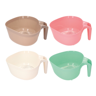 401045006 ESCURRIDOR OVALADO CON MANGO COLORES SURTIDOS GSC