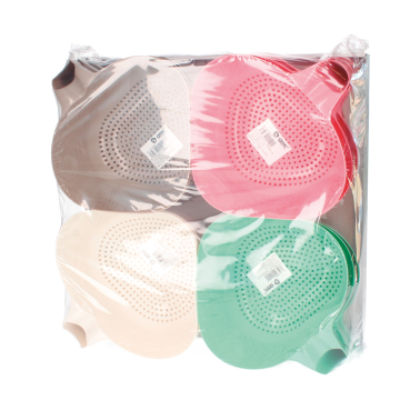 401045006 ESCURRIDOR OVALADO CON MANGO COLORES SURTIDOS GSC