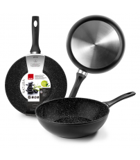 441130 WOK ALUM FORJADO NATURA ø30cm IBILI