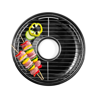 980032 CHURRASQUERA ACERO ESMALTADO CON PARRRILLA GAS IBILI