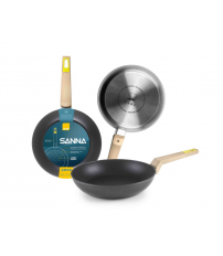 482526 SARTEN ALUMINIO FORJADO INDUCCION Ø26cm MANGO BAQUELITA SANNA IBILI