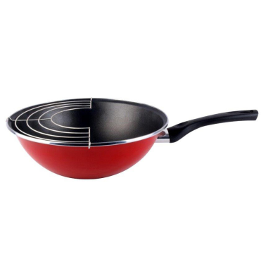 01108596 WOK ACERO PRAGA Ø28cm  MAGEFESA