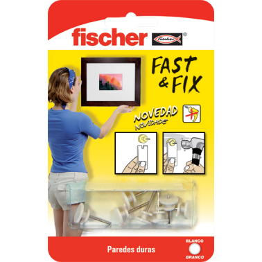 COLGADOR CUADROS 534843 FAST&FIX 1PUN BL