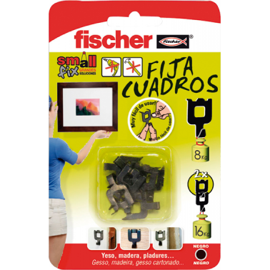 FIJA CUADROS BLANCO 522206 BLISTER