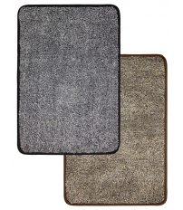 ALFOMBRA MIRACLE MARRON/GRIS 90x120cm