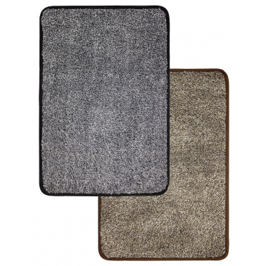 ALFOMBRA MIRACLE MARRON/GRIS 90x120cm