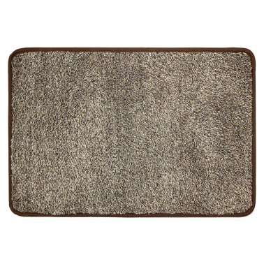 ALFOMBRA MIRACLE MARRON/GRIS 90x120cm
