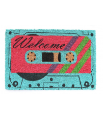 FELPUDO DE COCO ESTAMPADO MODELO WELCOME 40x60 cm