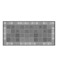 ALFOMBRA HIDRAULIK CENTRADO GRIS 04 70x150cm AITANA