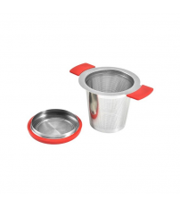 6001 FILTRO PARA TE C/TAPA SILICONA ACERO INOX 18/19 VIER