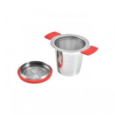 6001 FILTRO PARA TE C/TAPA SILICONA ACERO INOX 18/19 VIER