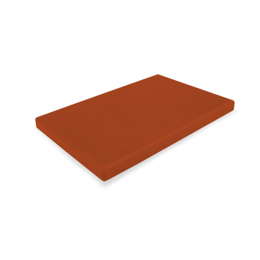 HPE-MR-020350250T TABLA DE CORTE CON TACOS MARRON 350x250x20mm DURPLASTICS