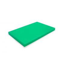 HPE-VD-020400300T TABLA DE CORTE CON TACOS VERDE 400x300x20mm DURPLASTICS