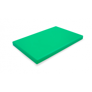 HPE-VD-020400300T TABLA DE CORTE CON TACOS VERDE 400x300x20mm DURPLASTICS