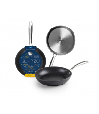 600030 SARTEN ALUMINIO FORJADO INDUCCION MANGO INOX  SERIE QUARZO Ø30cm IBILI